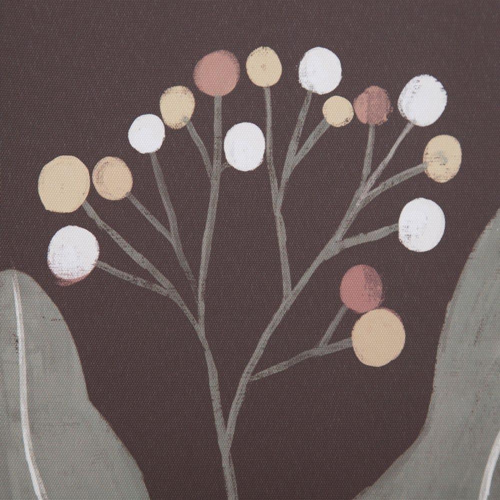 Lolahome Cuadro Jarrón Fotoimpreso En Lienzo Negro De 80x120 Cm