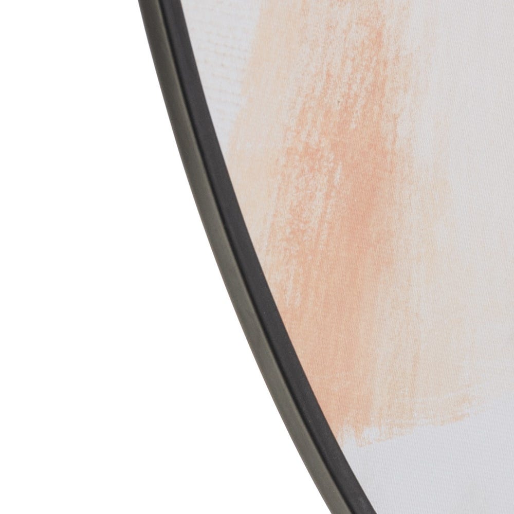 Lolahome Cuadro Lienzo Fotoimpreso De Mujer Enmarcado De Madera Blanco De Ø 70 Cm