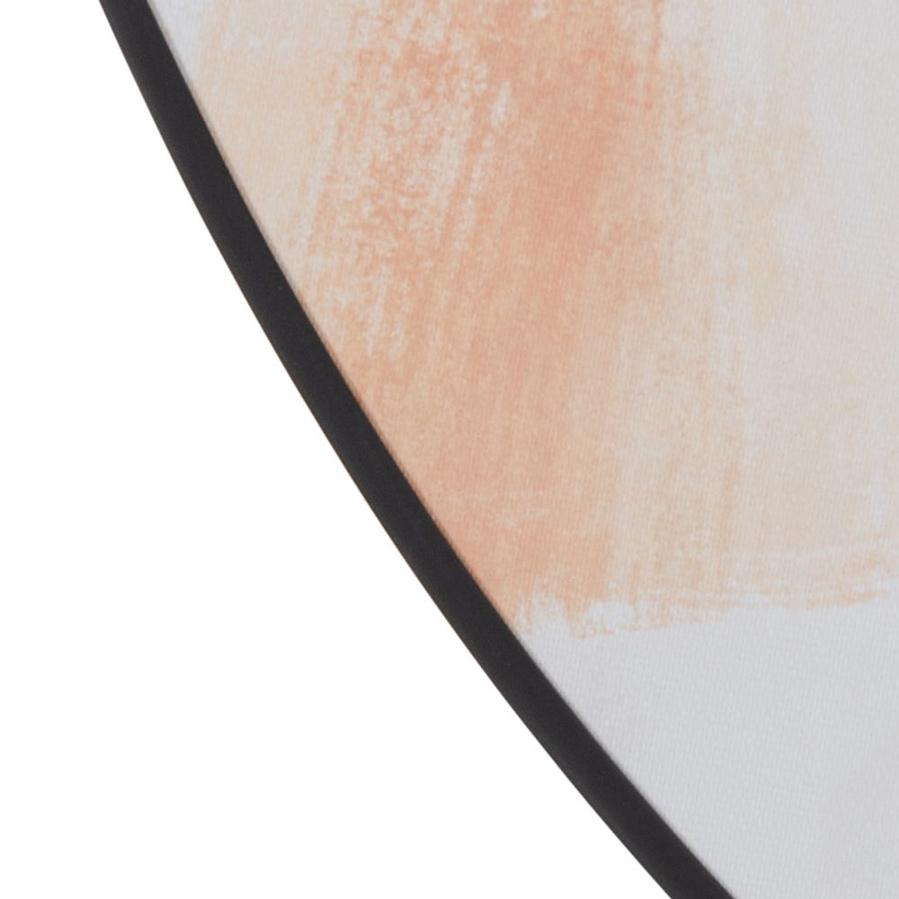 Lolahome Cuadro Lienzo Fotoimpreso De Mujer Enmarcado De Madera Blanco De Ø 70 Cm