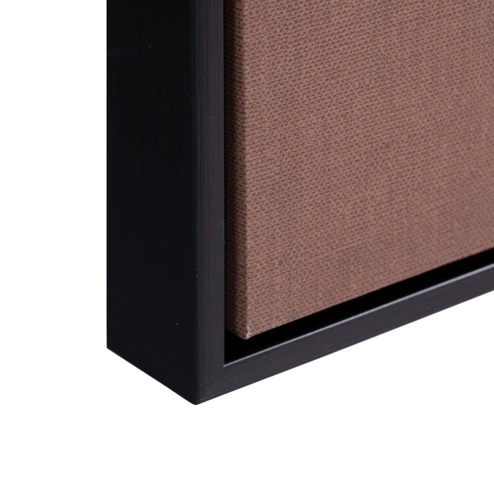 Lolahome Cuadro Mujer De Impresión Sobre Lienzo Marrón De 63x93 Cm