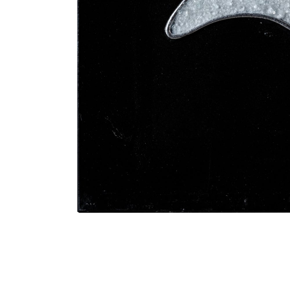 Lolahome Cuadro Pintura Mujer Negro Y Blanco Pintado A Mano Sobre Lienzo De 120x120 Cm