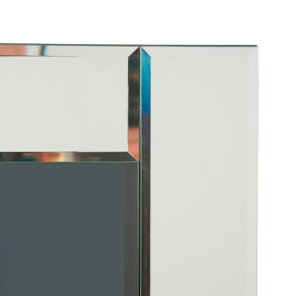 Lolahome Cuadro Rostro Fotoimpreso Sobre Cristal Templado Multicolor De 75x95 Cm