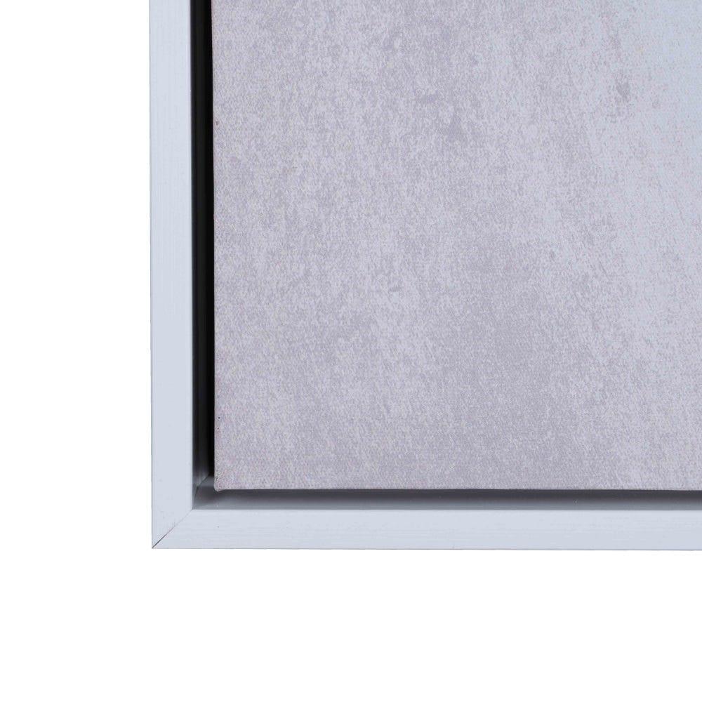 Lolahome Cuadro Silueta De Impresión Sobre Lienzo Marrón De 63x93 Cm