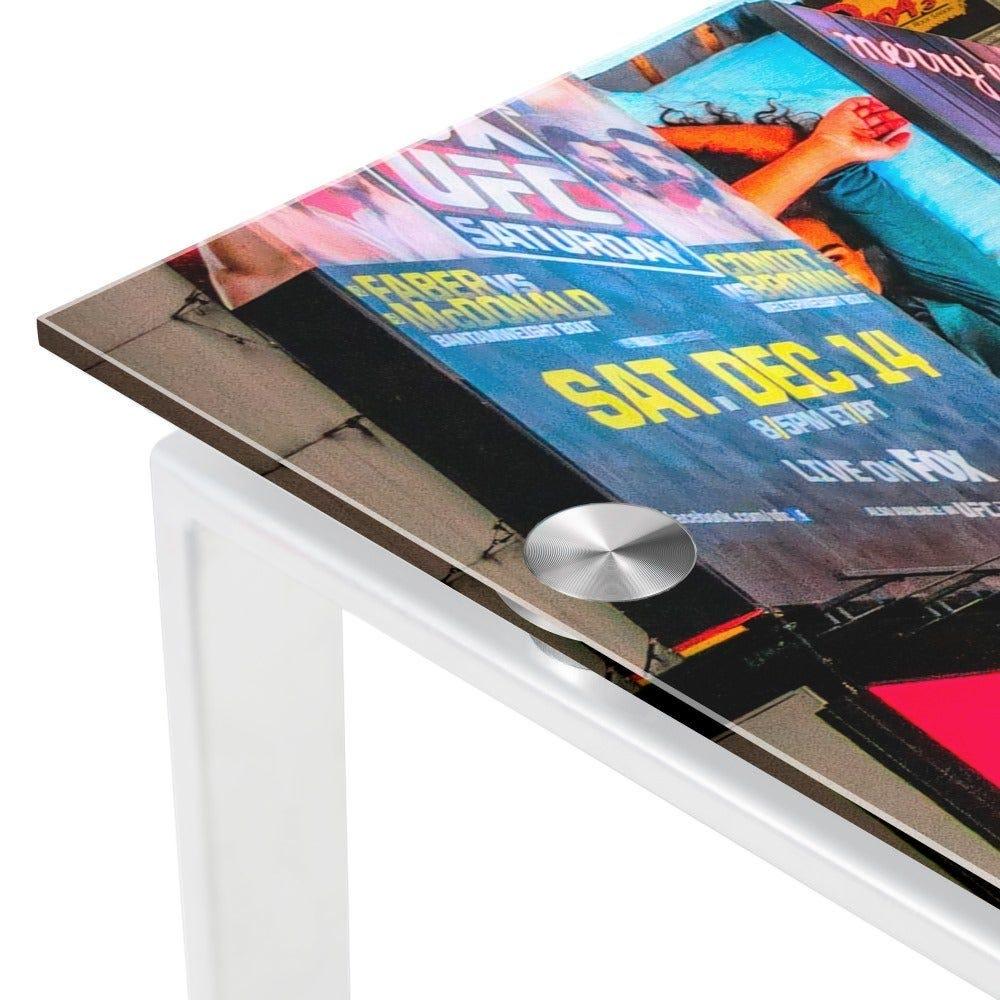 Lolahome Escritorio Blanco De Cristal Templado De 75x60x120 Cm