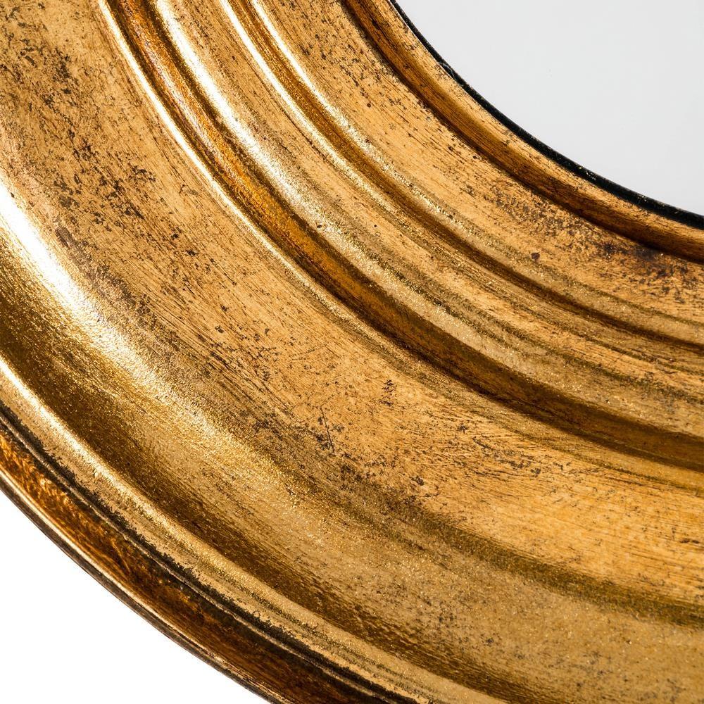 Lolahome Espejo De Baño Dorado De Metal De 71x6x71 Cm