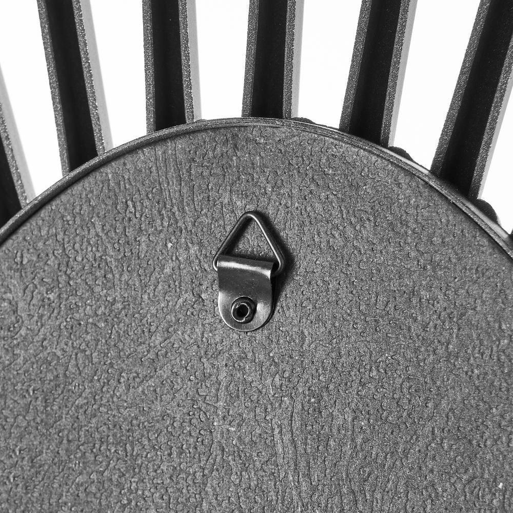 Lolahome Espejo Ovalado Con Varillas Plateado De 34x49 Cm