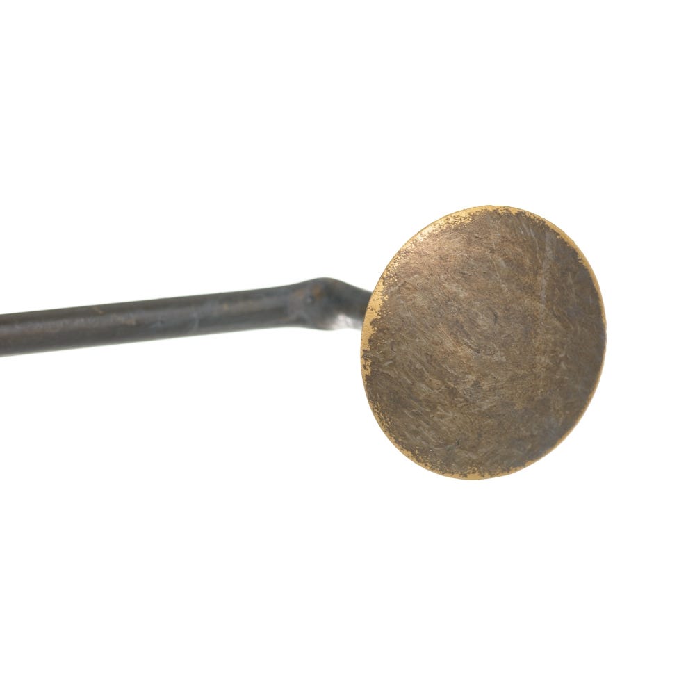 Lolahome Espejo Toallero Bronce De Metal De 84x58 Cm