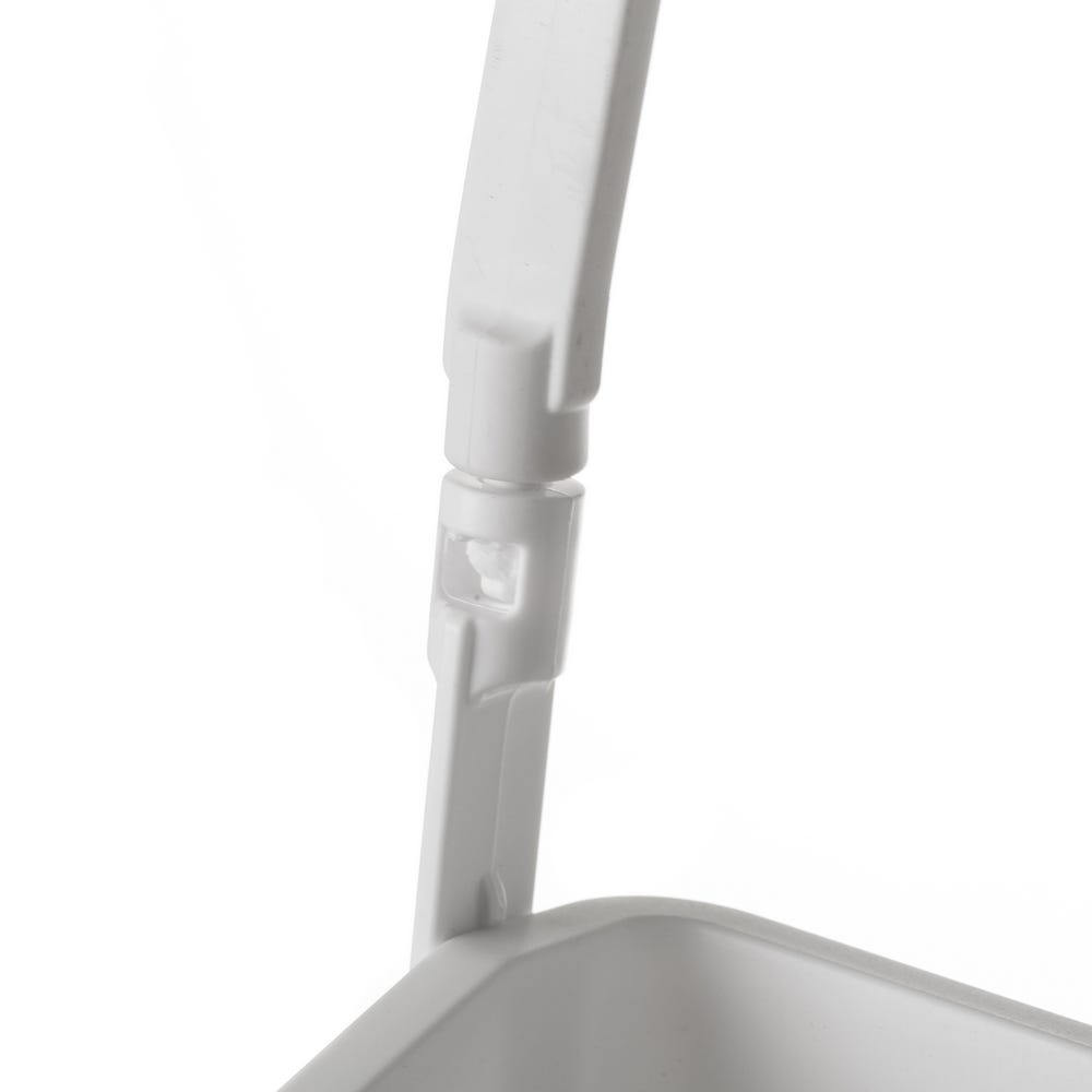 Lolahome Estante De Ducha De Plástico Blanco De 69x11x32 Cm