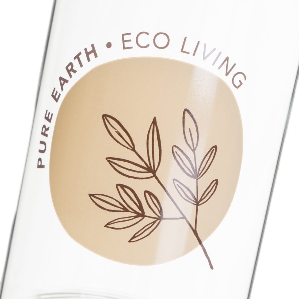 Lolahome Juego De 3 Botes De Cristal Borosilicato Con Tapa De Bambú Eco Marrones De 1000 Ml