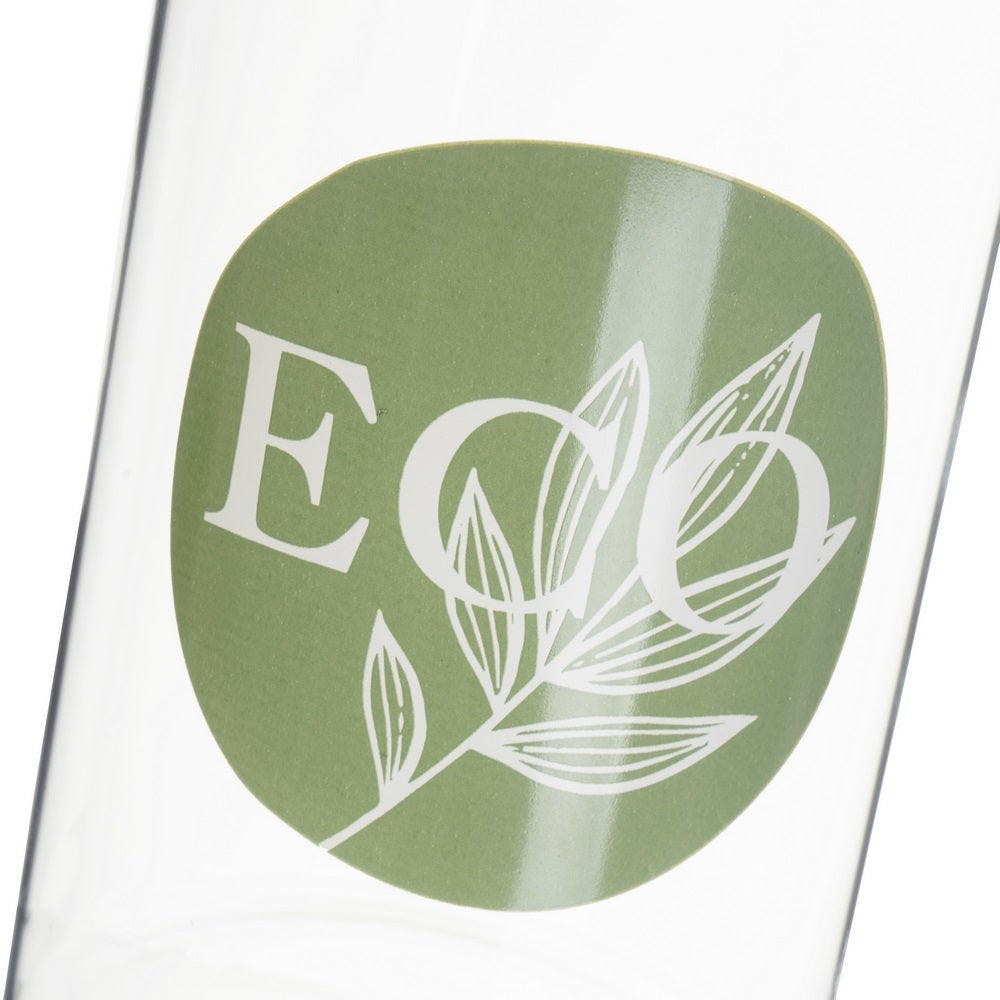 Lolahome Juego De 3 Botes De Cristal Borosilicato Con Tapa De Bambú Eco Verdes De 1000 Ml