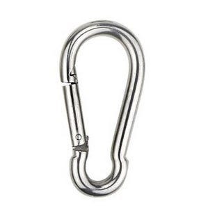 Lolahome Kit De Fijación De Toldo Vela De Sombreo. 24 Piezas De Acero Inoxidable. Resistente Y Duradero. Mosquetones Tensores Y Enganches Fijos. Para Toldo Vela Cuadrado Rectangular Triangular