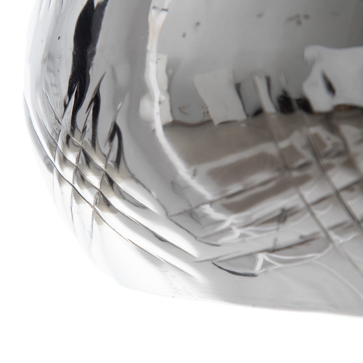 Lolahome Lámpara De Techo Con Pantalla De Aluminio Plateada De Ø 34x23 Cm