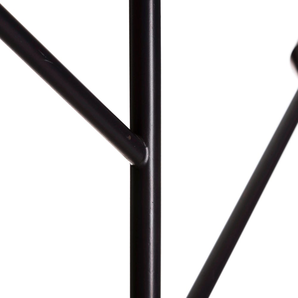 Lolahome Lámpara De Techo De Metal Negra De Ø 80x235 Cm