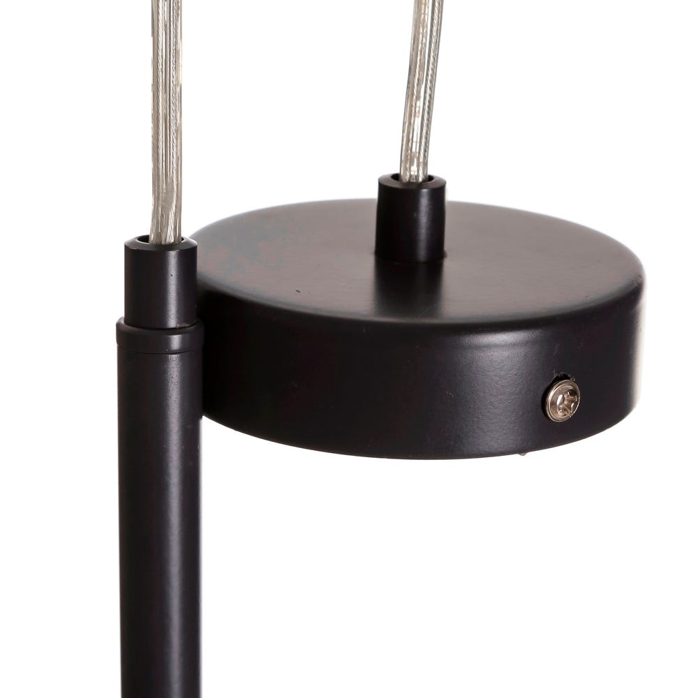 Lolahome Lámpara De Techo De Metal Negra De Ø 80x235 Cm