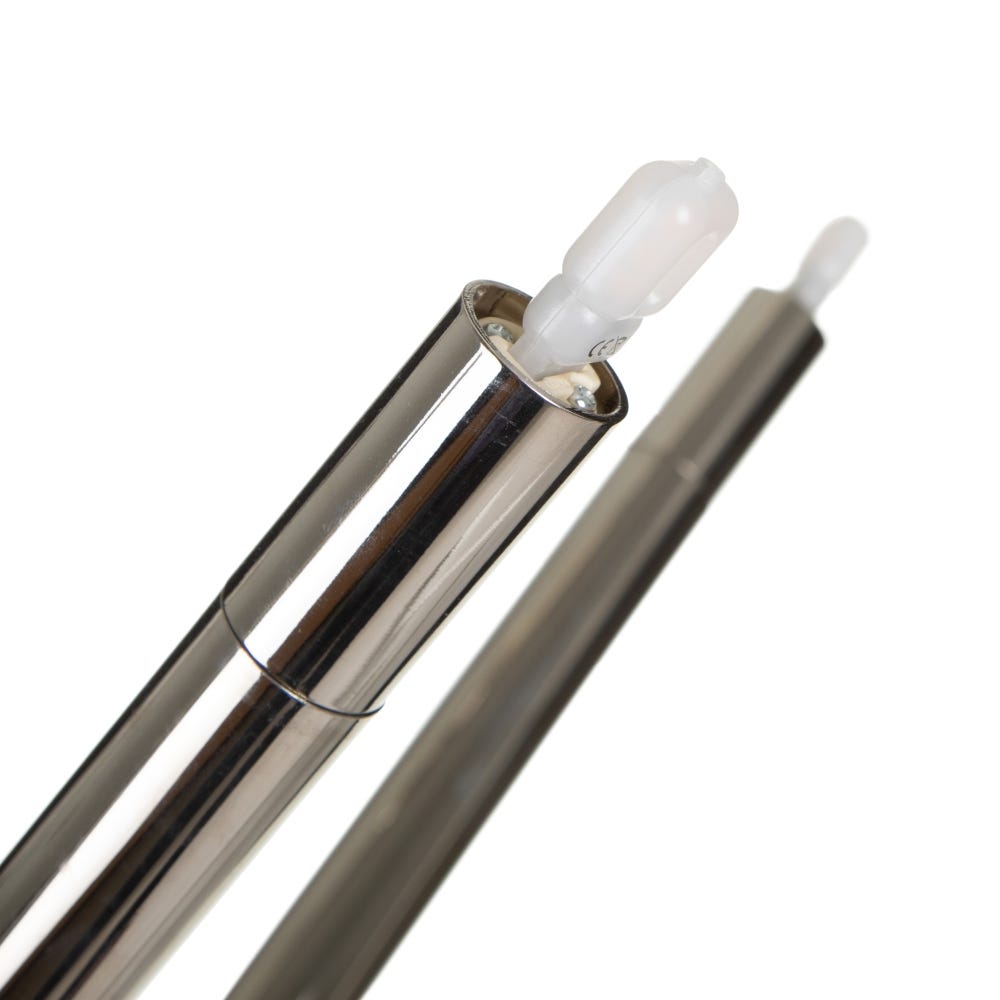 lolahome Lámpara de techo plateada de 6 brazos dobles de metal de Ø 82x34 cm