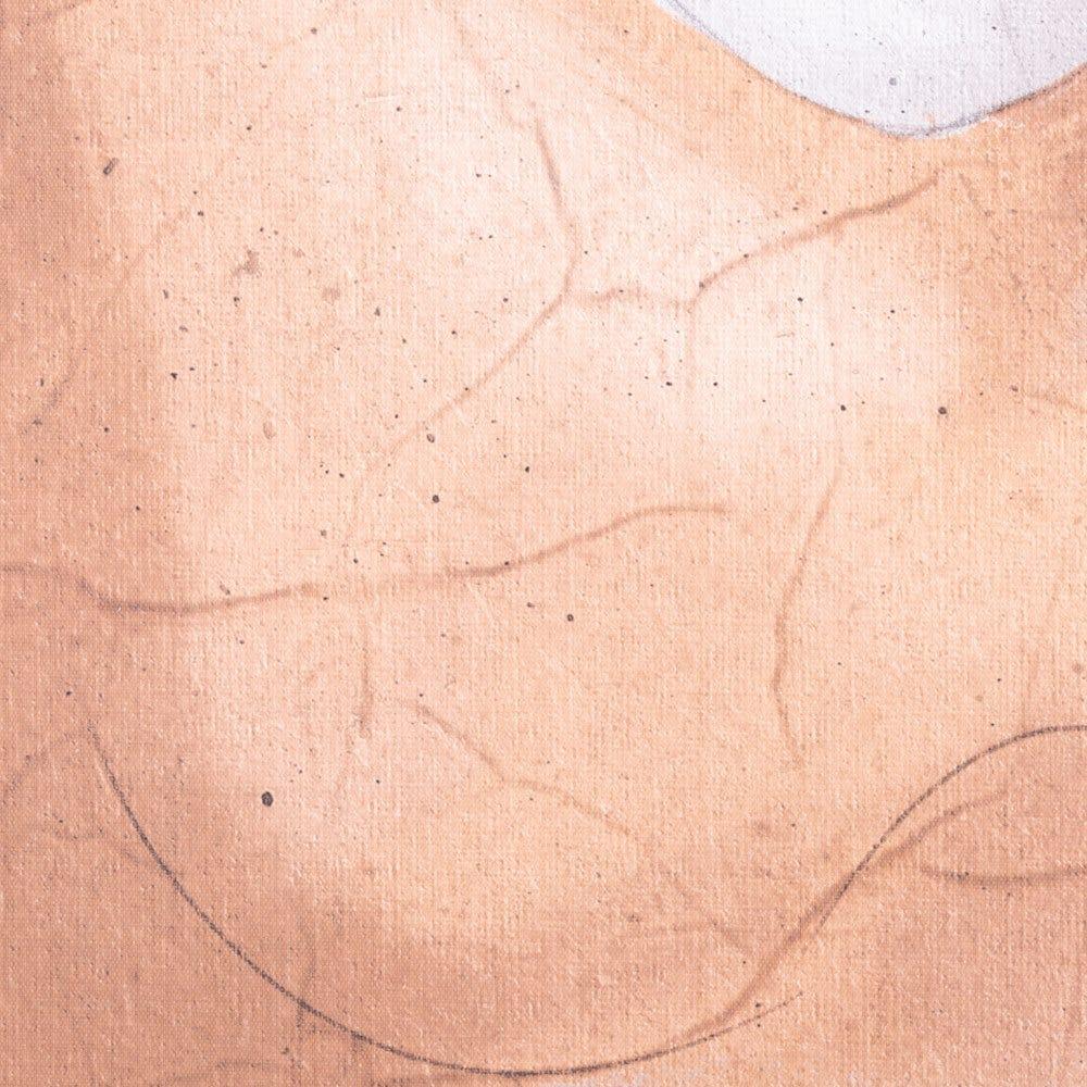 Lolahome Lienzo De Mujer Fotoimpreso De Madera Naranja De 122x82 Cm