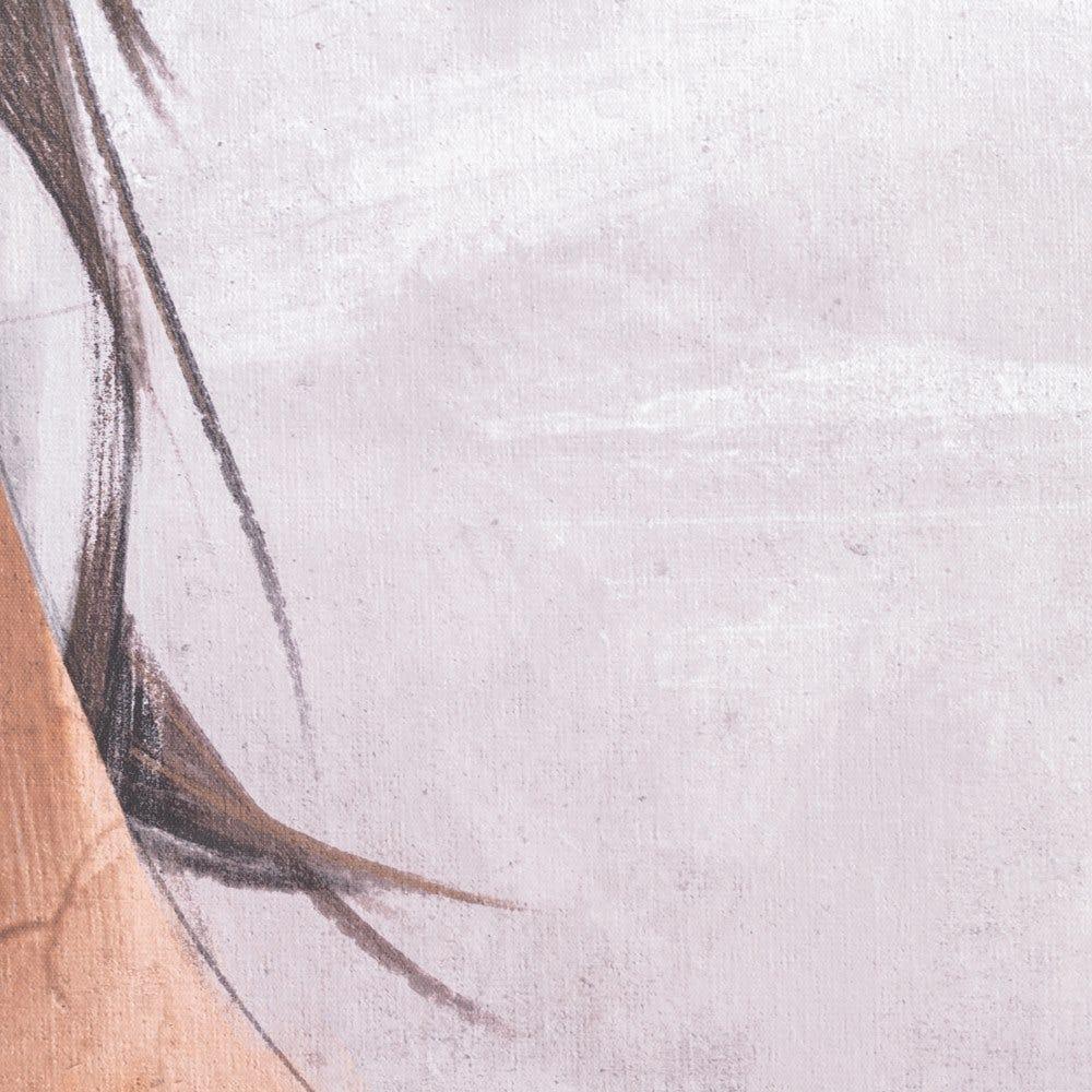 Lolahome Lienzo De Mujer Fotoimpreso De Madera Naranja De 122x82 Cm