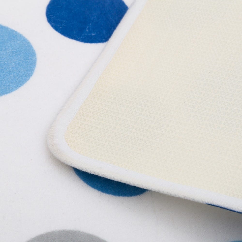 Lolahome Alfombra De Baño Azul De 70x45 Cm