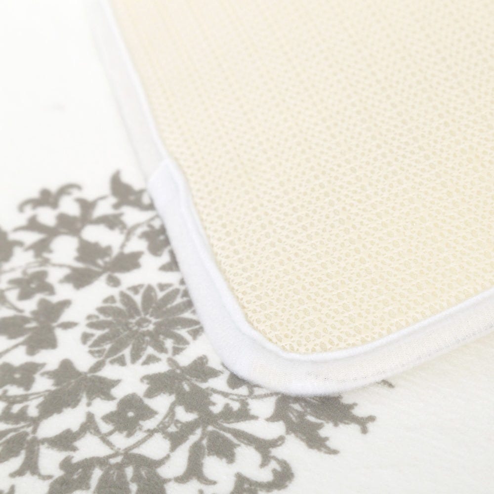 Lolahome Alfombra De Baño Blanca De 70x45 Cm