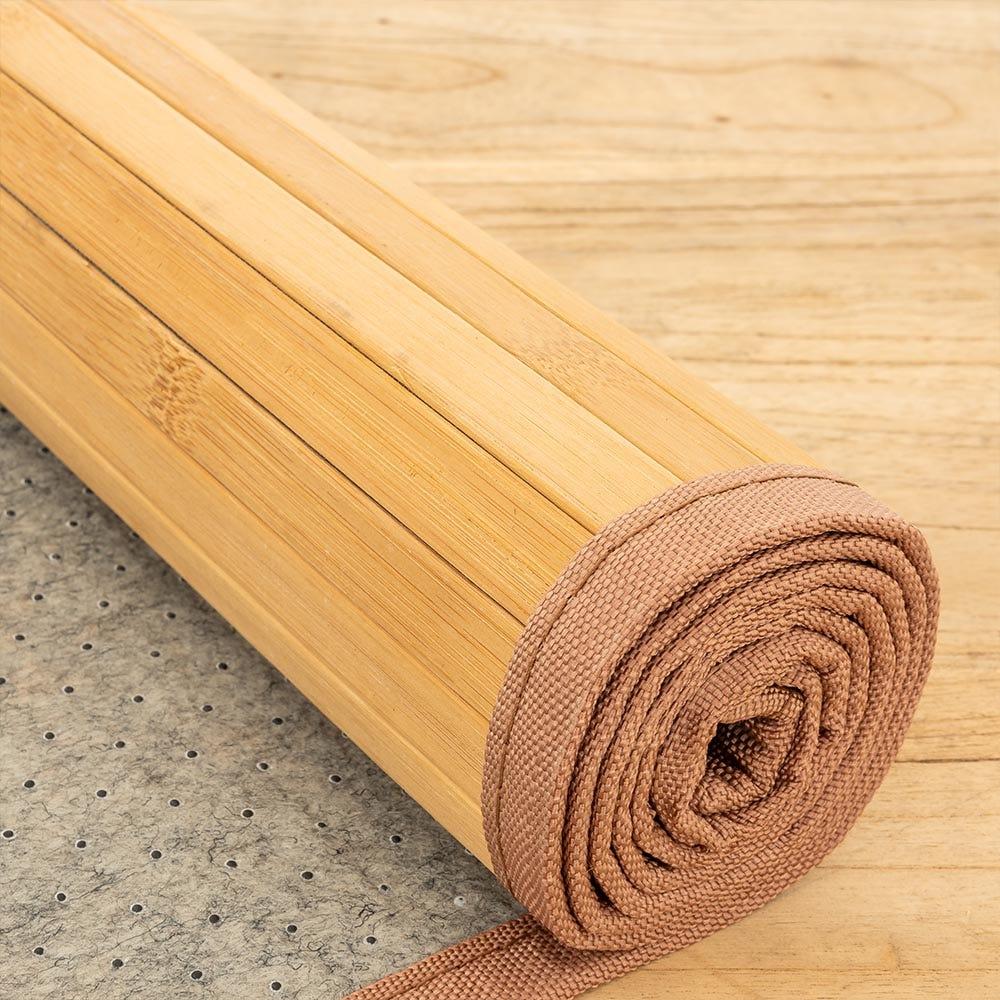 Lolahome Alfombra De Salón De Bambú De 250x180 Cm