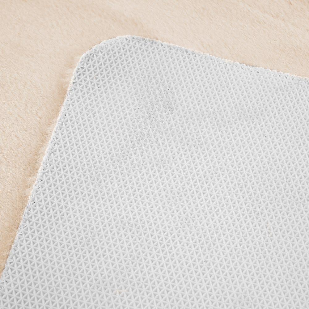 Lolahome Alfombra Pelo Beige De 170x120 Cm