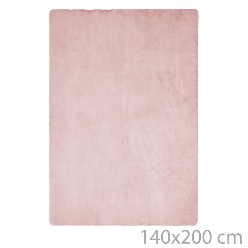 Lolahome Alfombra Pelo De 200x140 Cm Malva