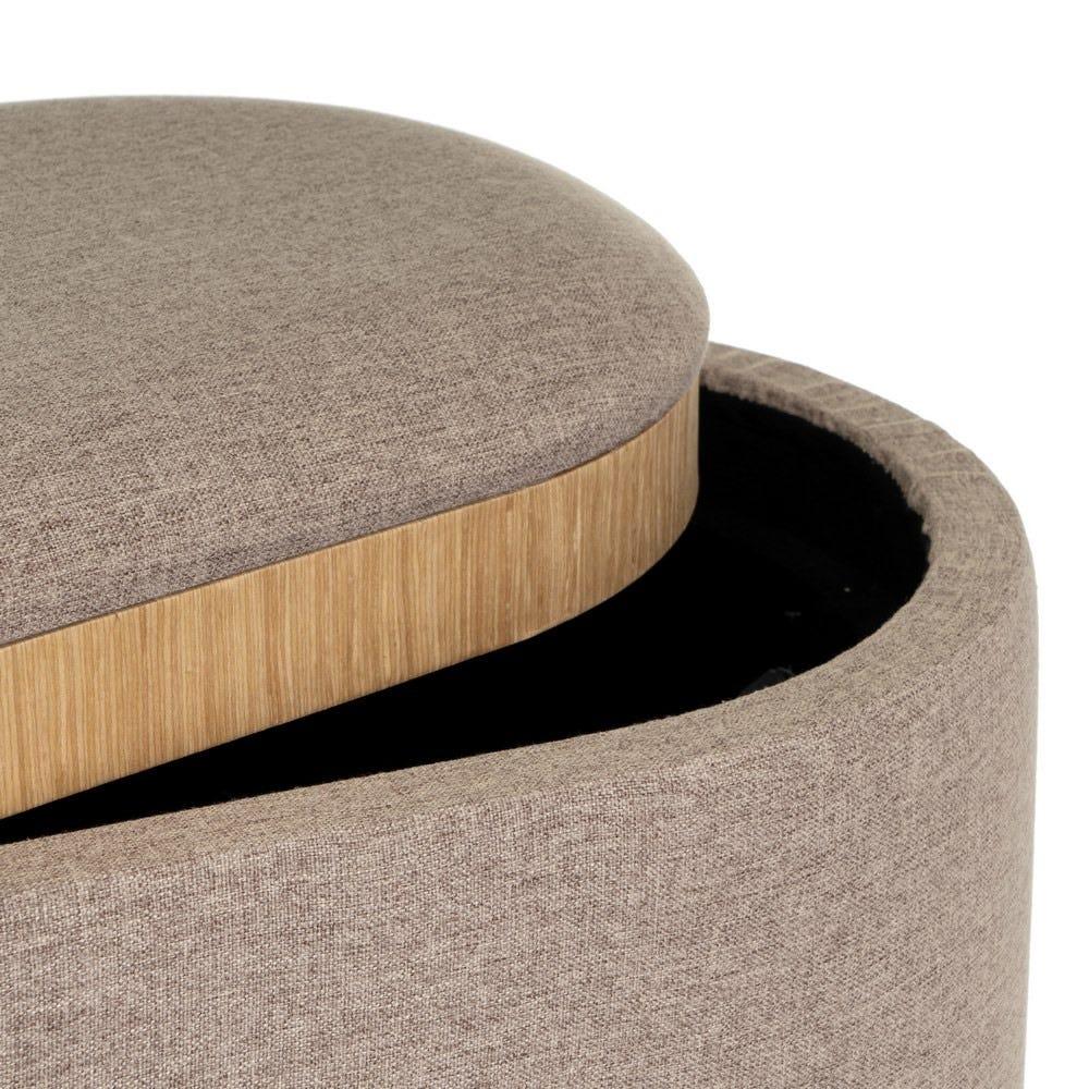 Lolahome Banqueta Baúl Con Bandeja