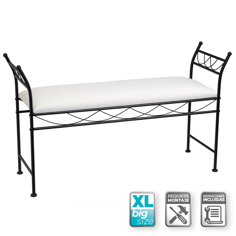 Lolahome Banqueta De Dormitorio De 115cm