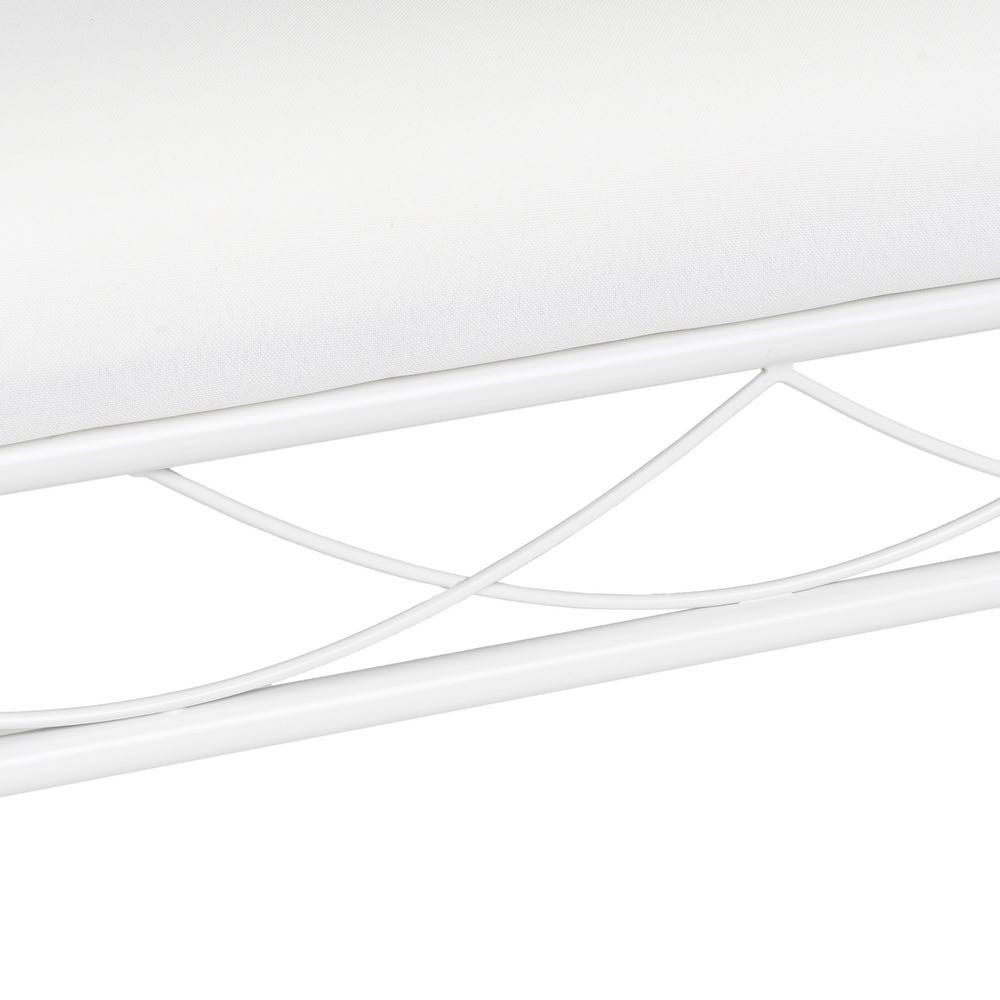 Lolahome Banqueta Pie De Cama Negra De 74 Cm