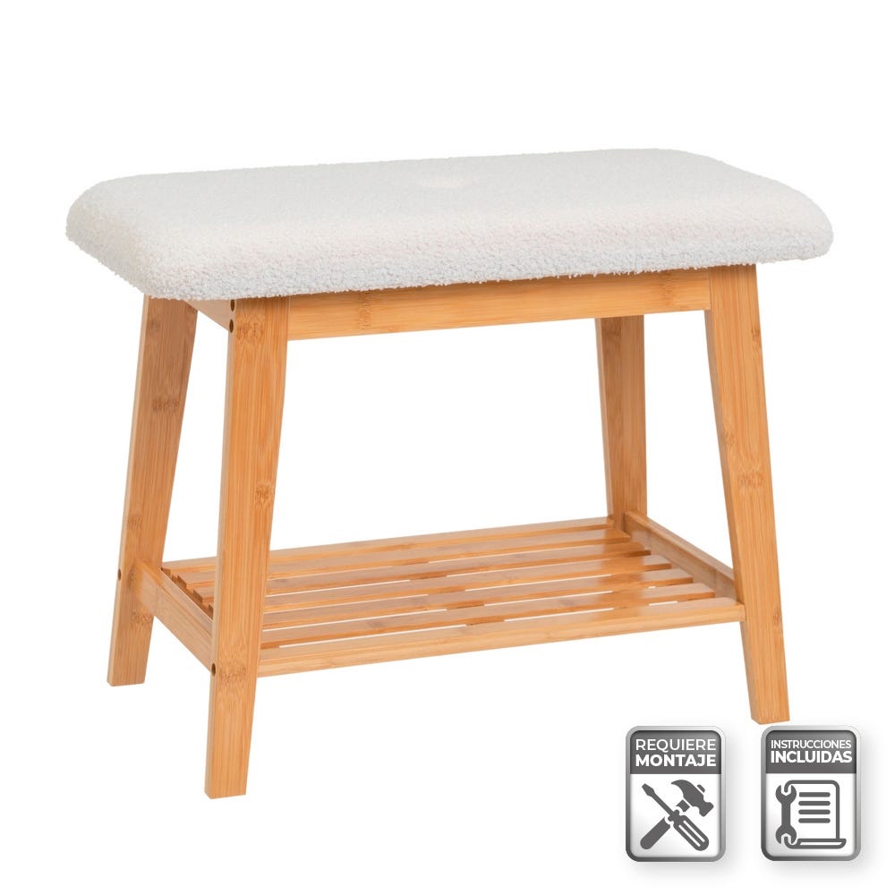 Lolahome Banqueta Zapatero Nordic