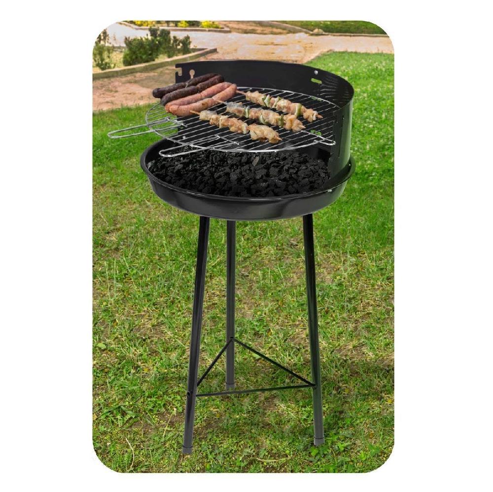 lolahome Barbacoa de carbón Milena negro