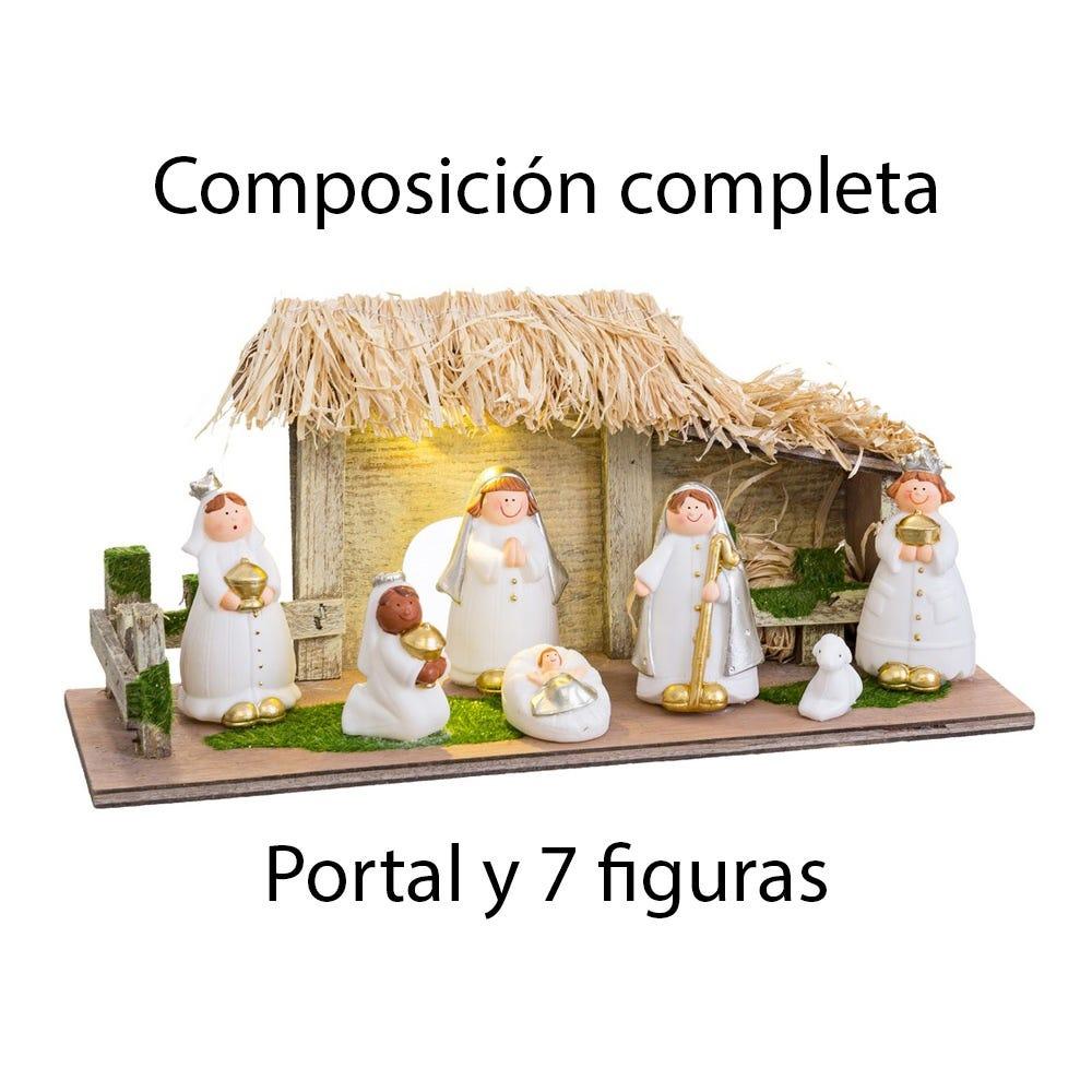 Lolahome Belén De Navidad Con Portal