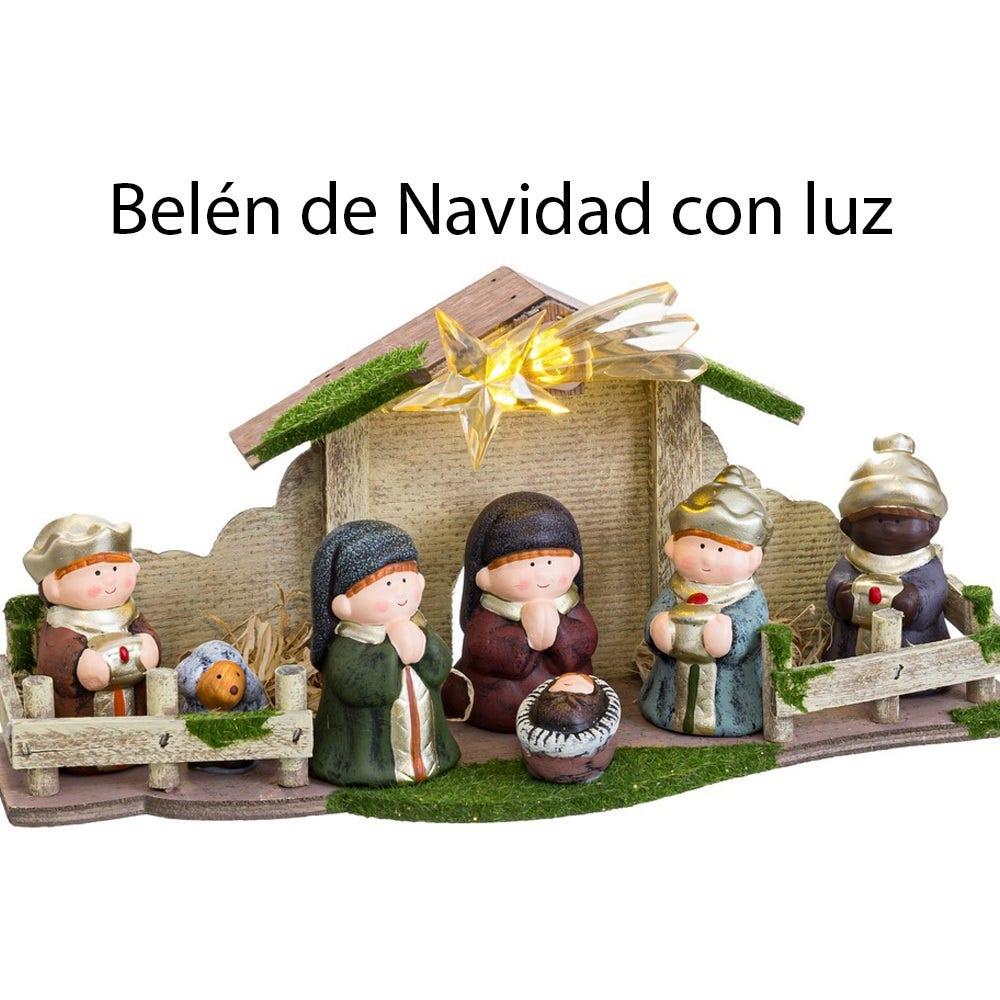 Lolahome Belén De Navidad Con Portal
