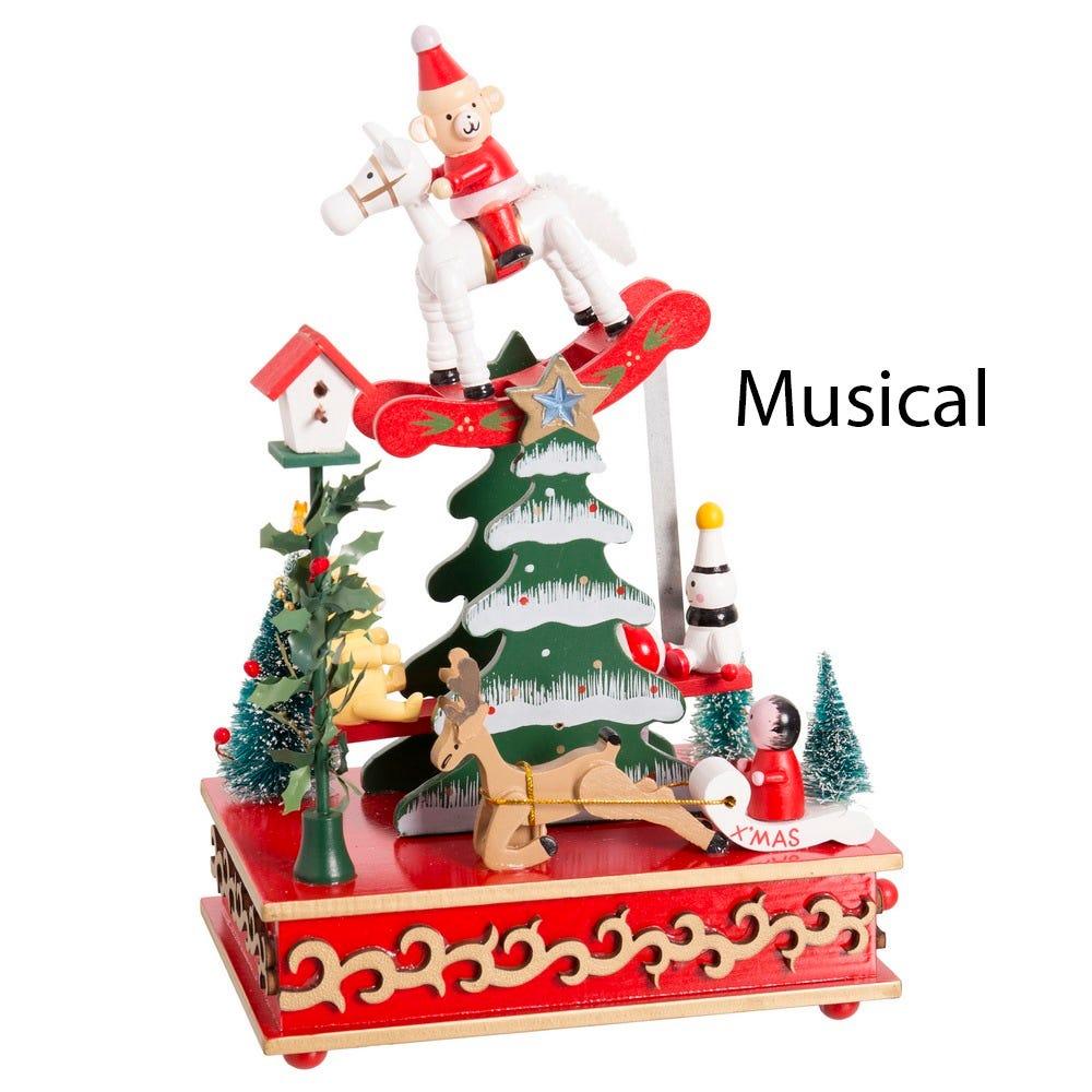 Lolahome Caja De Música De Navidad