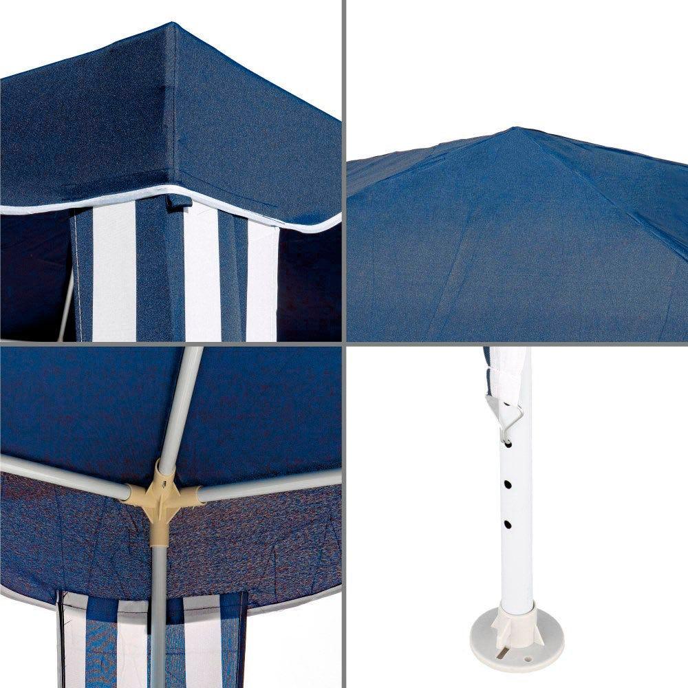 Lolahome Carpa Desmontable Azul De 3x3 Metros
