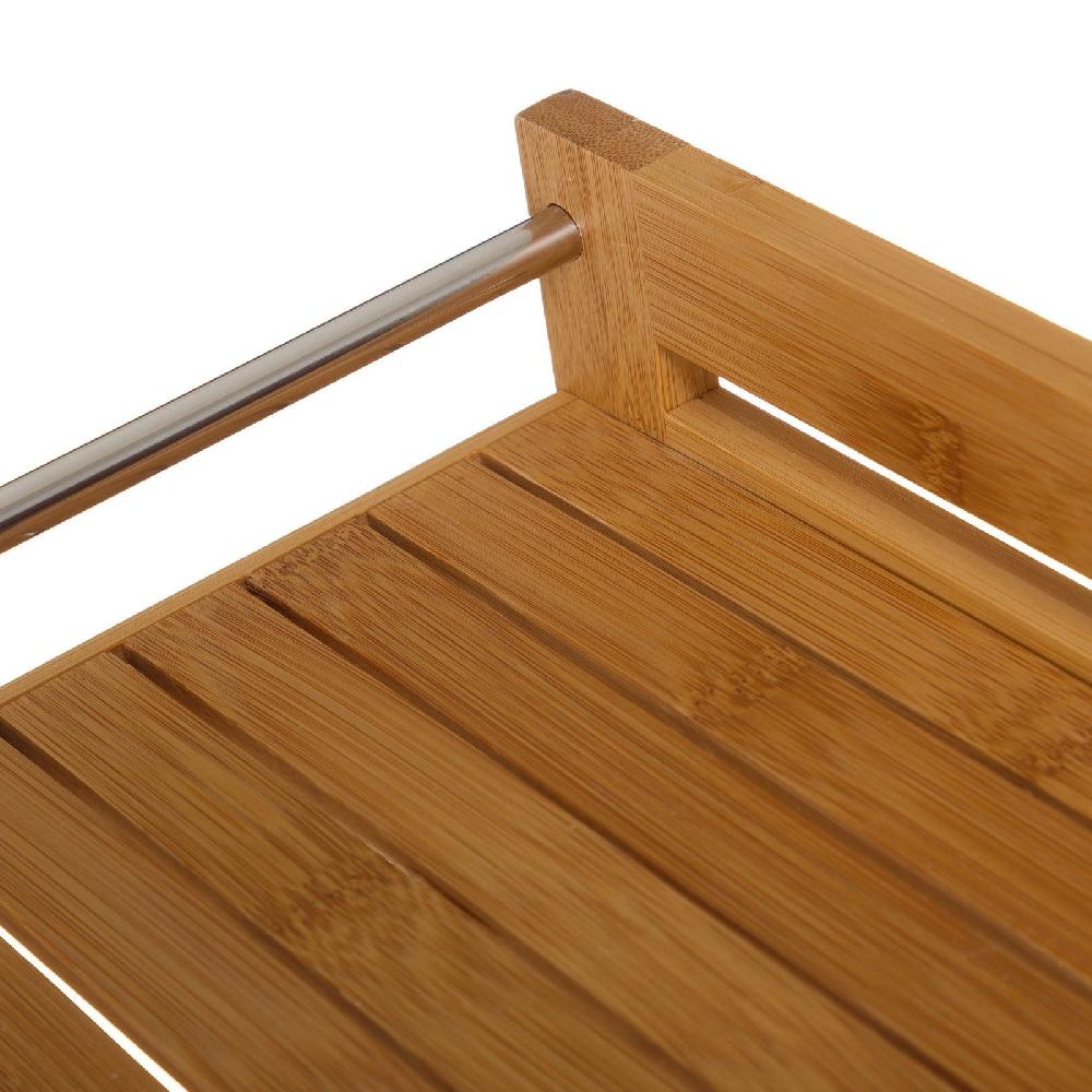 Lolahome Carrito Camarera De Bambú Natural