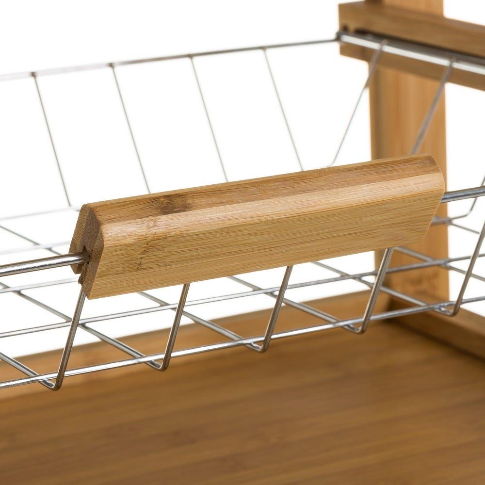 Lolahome Carro Cocina Marrón