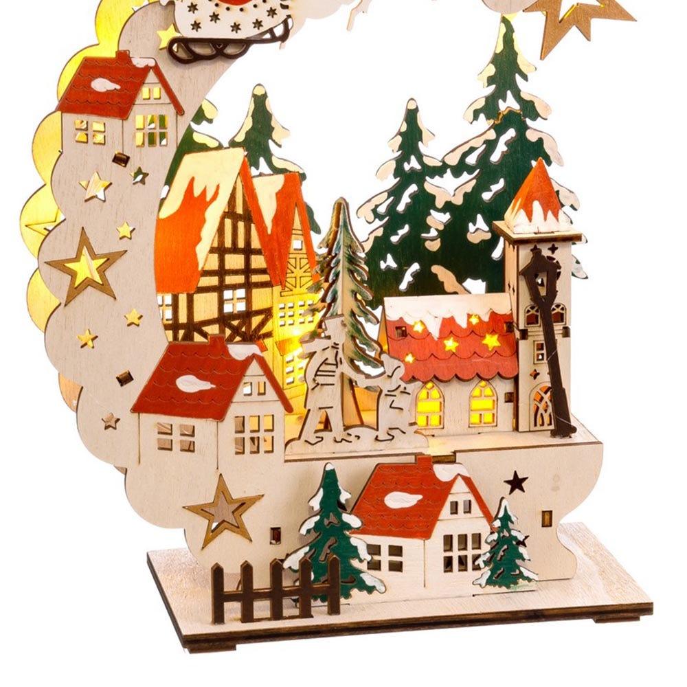 Lolahome Casita Navidad Con Luz