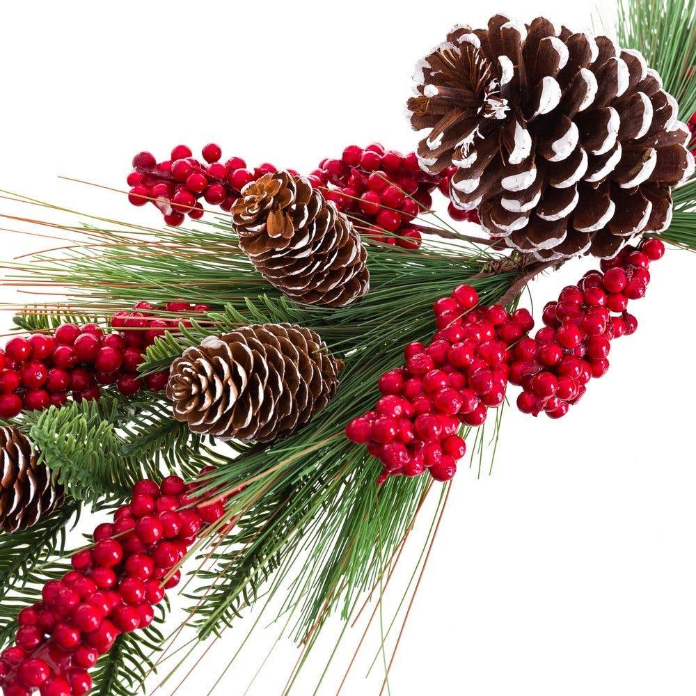 lolahome Centro de mesa Navidad de 75 cm