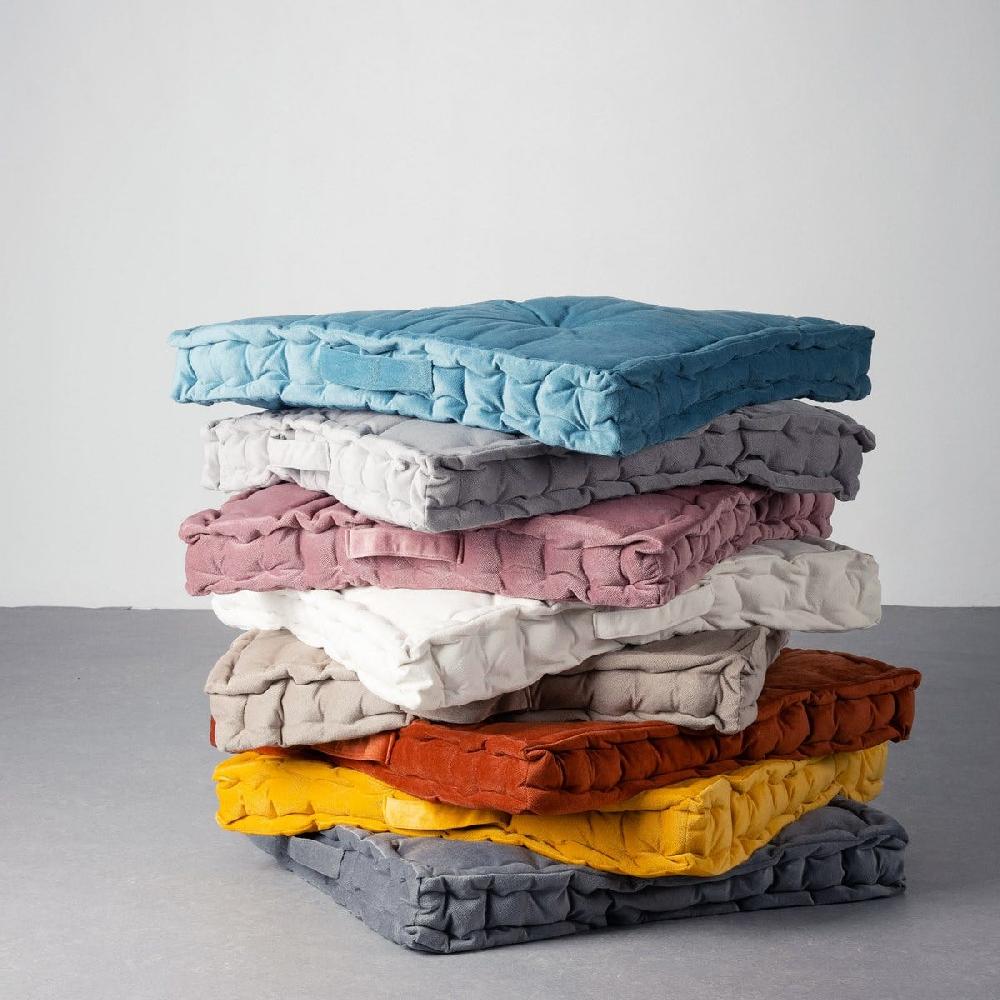 lolahome Cojín de suelo de terciopelo de 60x60cm