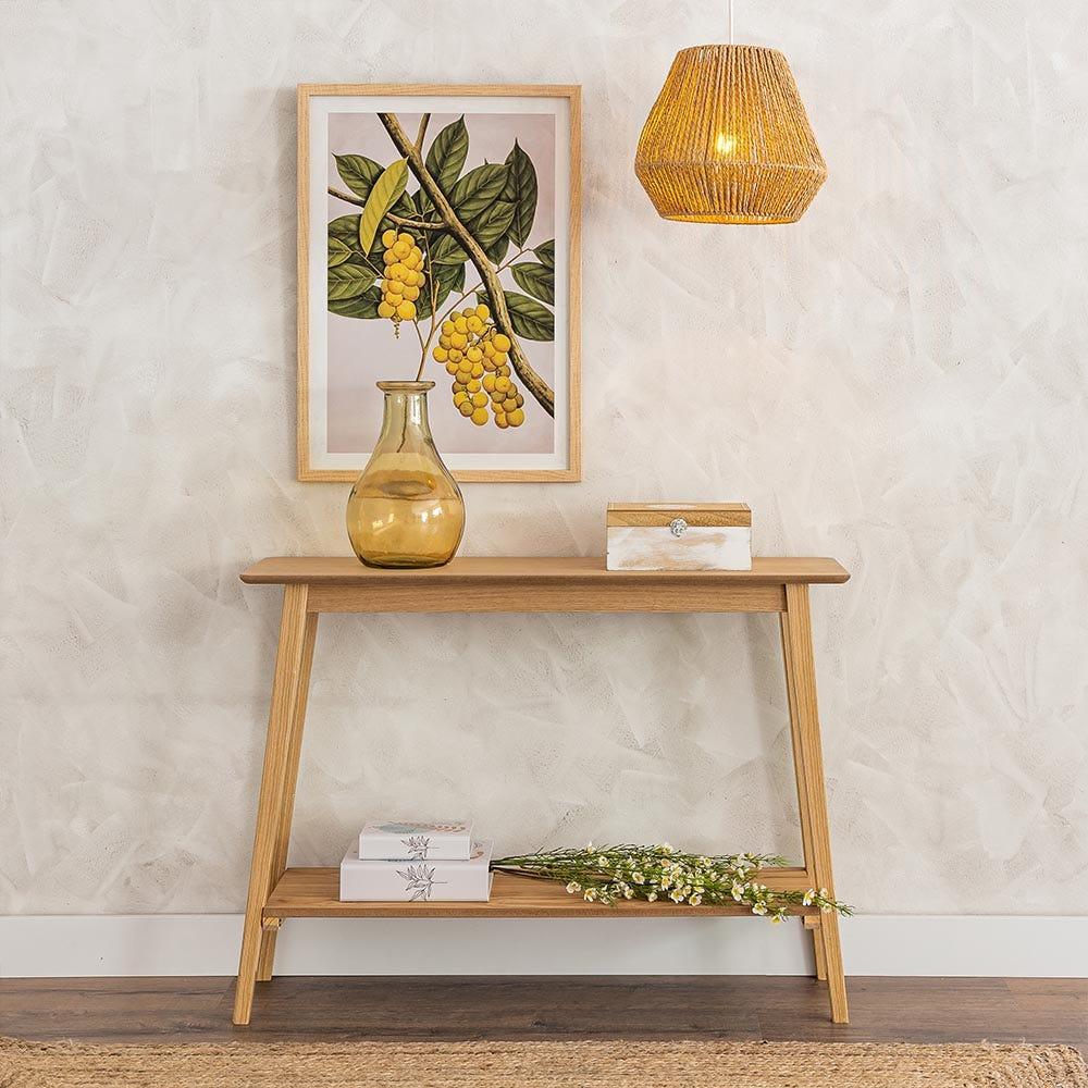 Lolahome Consola Recibidor Nórdica De 100x30x72 Cm