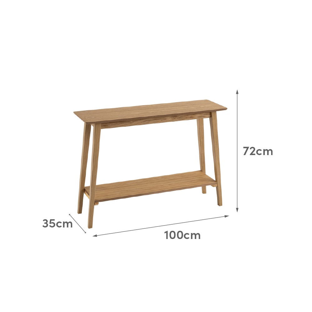 Lolahome Consola Recibidor Nórdica De 100x30x72 Cm