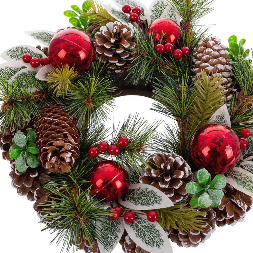 Lolahome Corona Navidad 30 Cm
