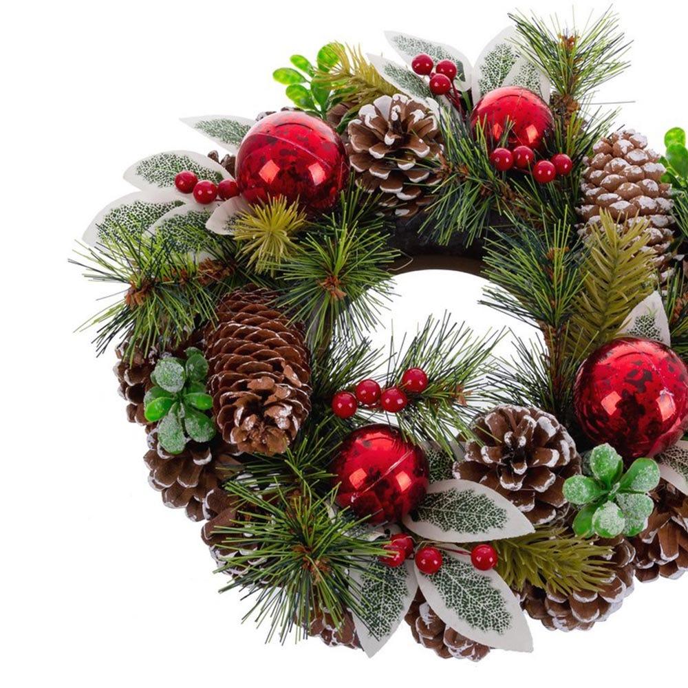 Lolahome Corona Navidad 30 Cm