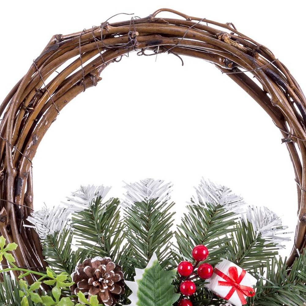 lolahome Corona Navidad 30 cm