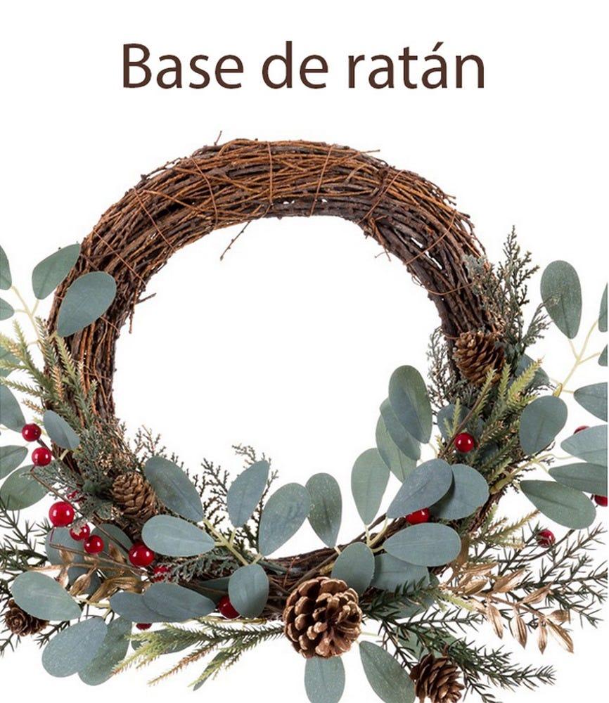 lolahome Corona Navidad 40 cm