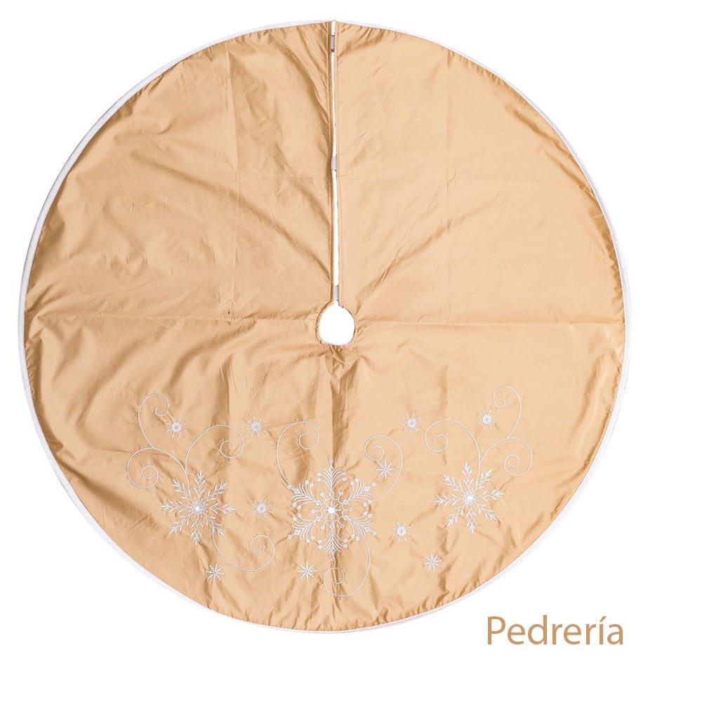 Lolahome Cubre Pie De Navidad De Tela De 120 Cm