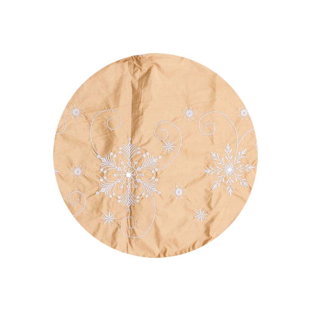 Lolahome Cubre Pie De Navidad De Tela De 120 Cm