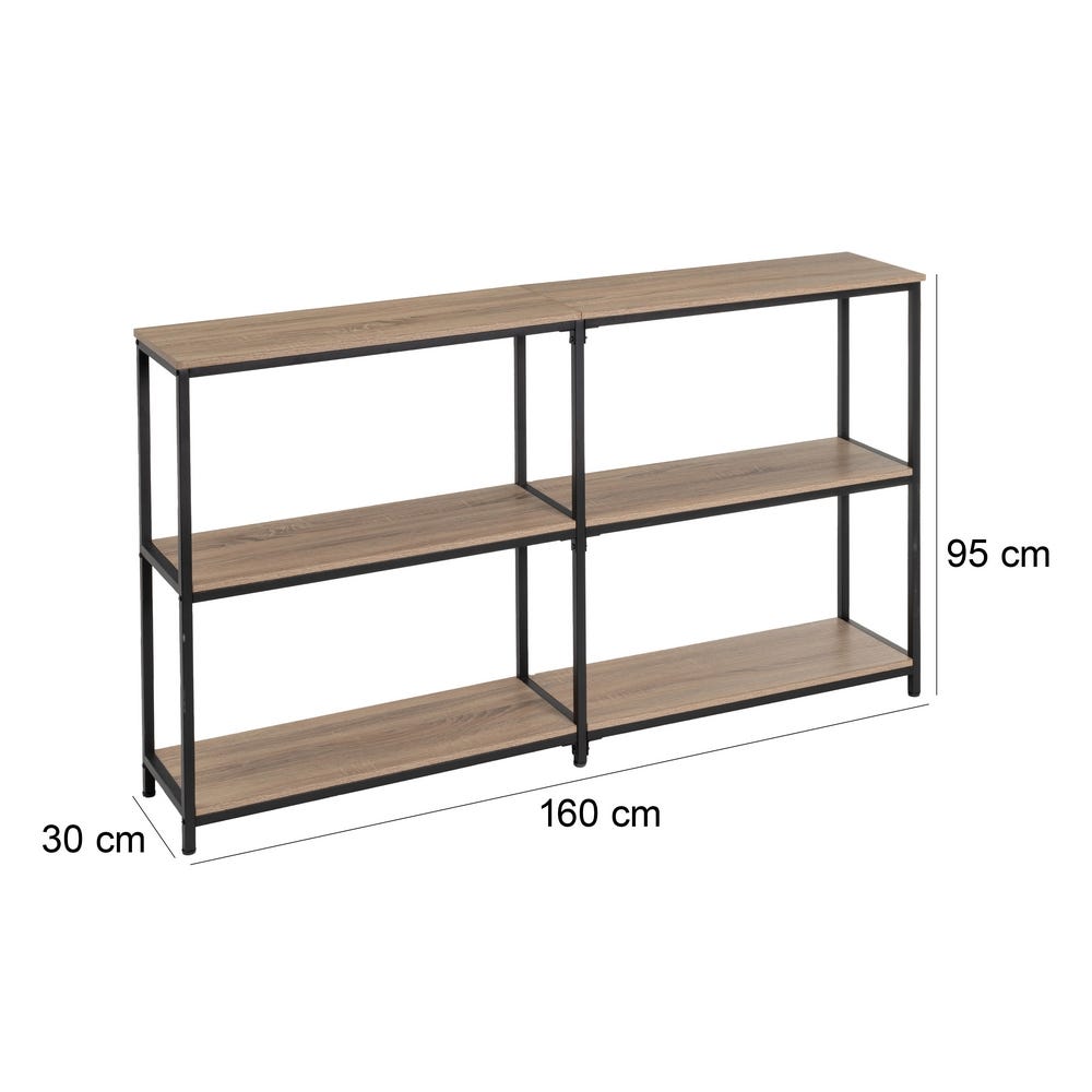 Lolahome Estantería Aparador Urban De 160x95 Cm