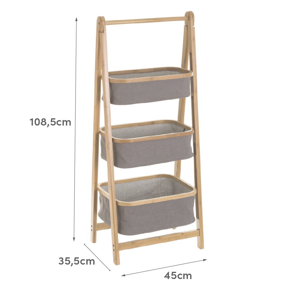 Lolahome Estantería Cestas De 45x108 Cm